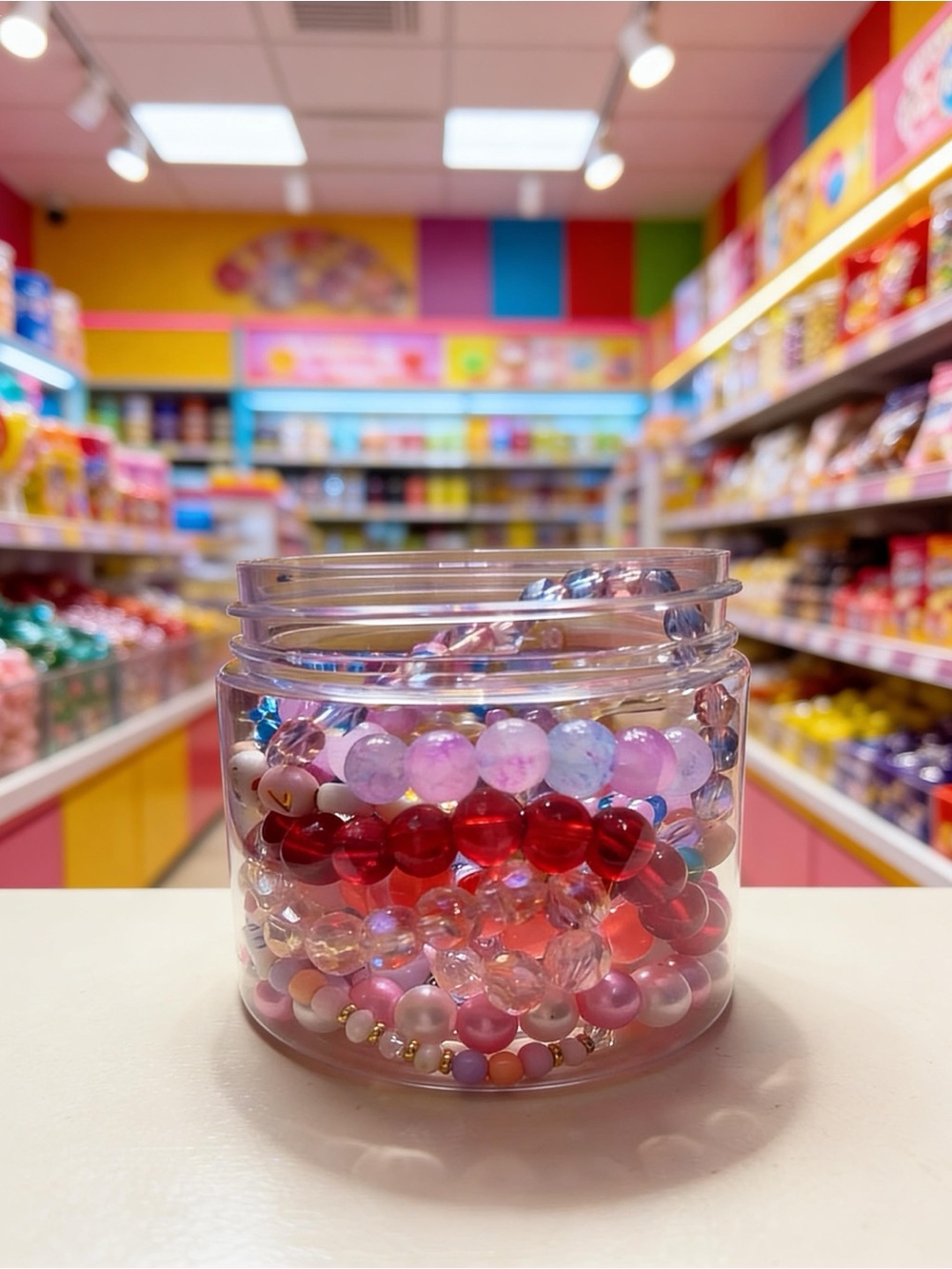 Candy shop mystery jewelry jar!